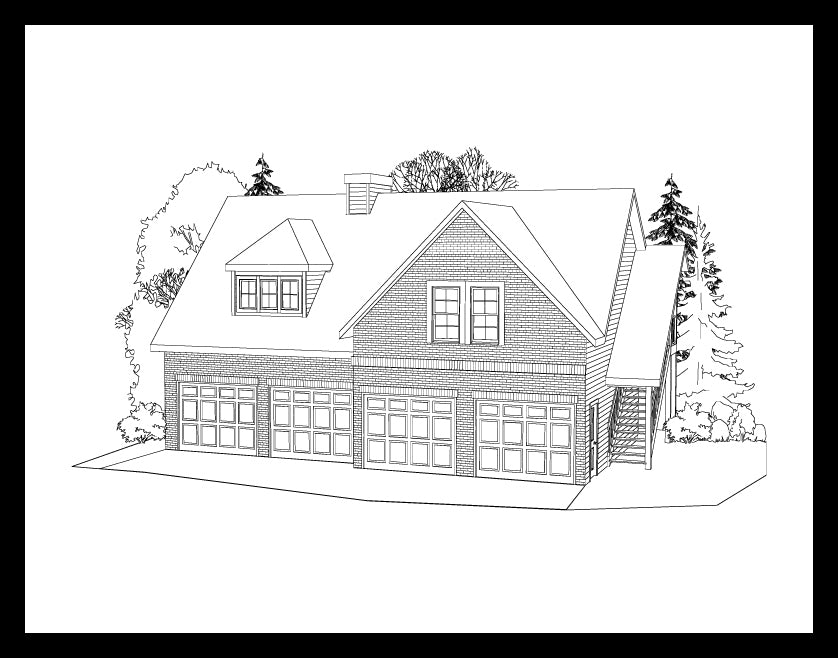 Bierman 4 Car Garage