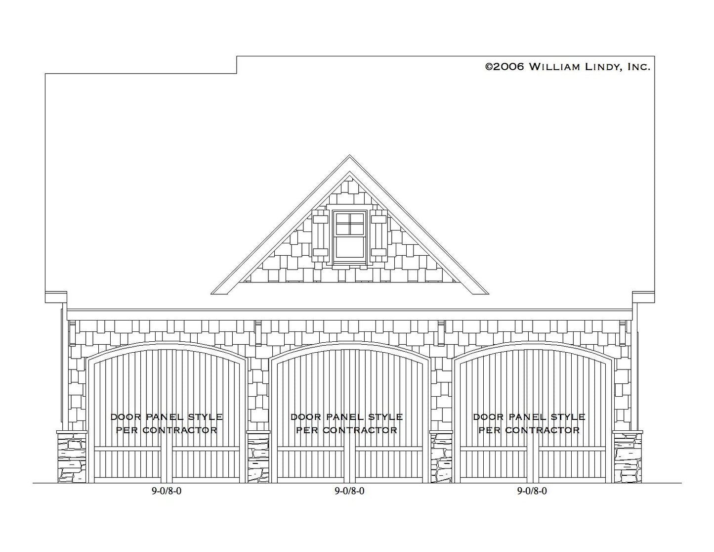 Blackstone 3 Car Garage